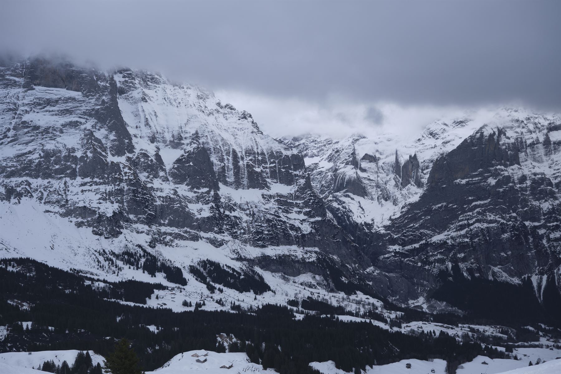 格林德瓦雪山全景